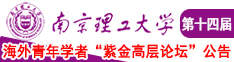 414操逼视频网站南京理工大学第十四届海外青年学者紫金论坛诚邀海内外英才！